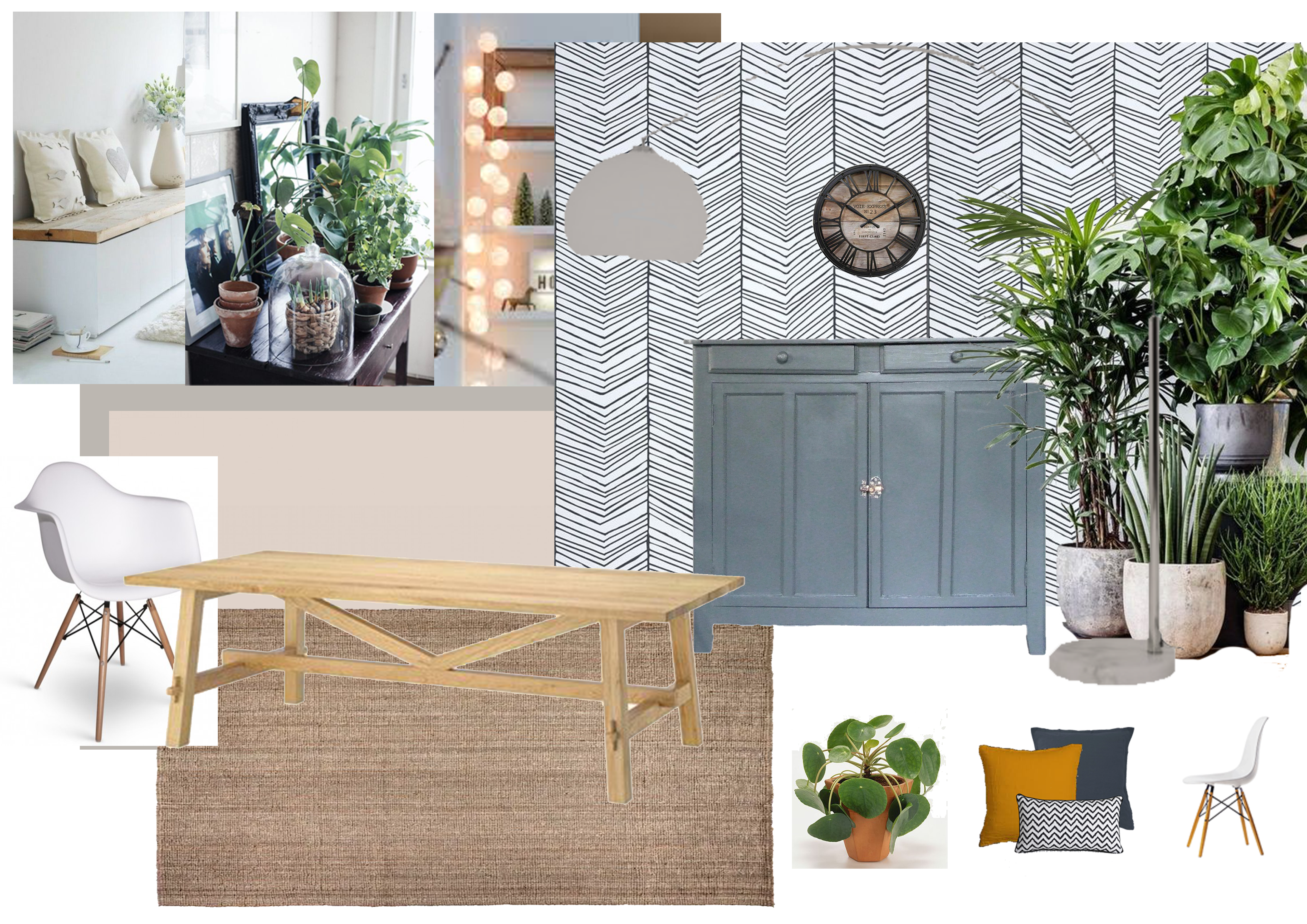 Moodboard ambiance Scandinave